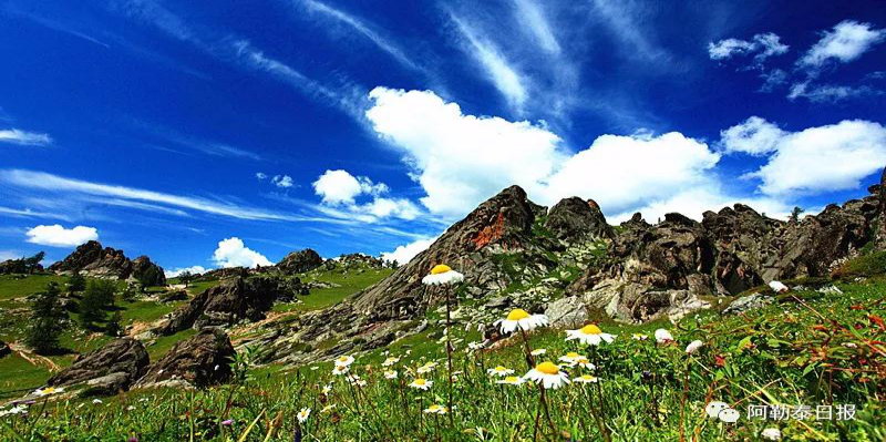 一起去伊列克高山夏牧场看石林感受大自然鬼斧神工
