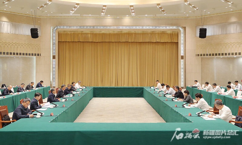 天津市党政代表团来疆考察对接对口支援工作 天津市党政代表团来疆考察对接对口支援工作