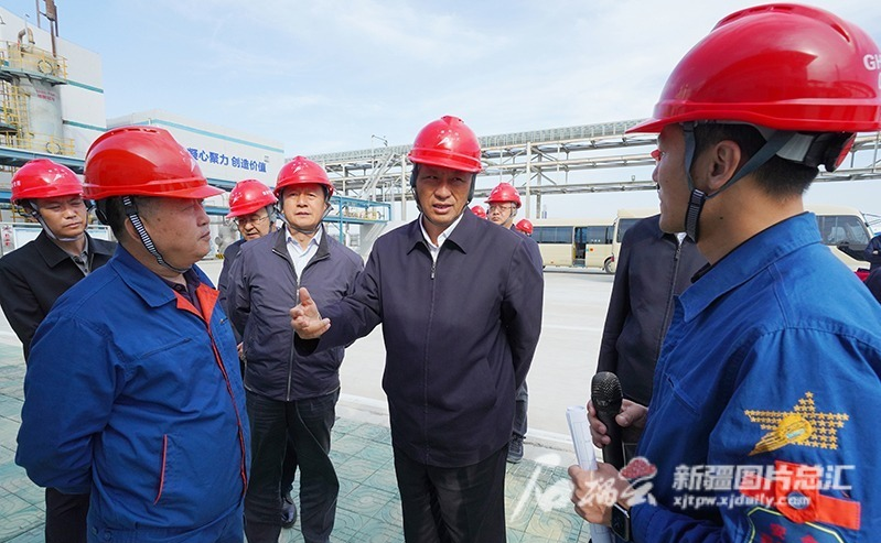 马兴瑞在哈密市和兵团第十三师新星市调研能源资源产业时强调 积极培育壮大能源资源特色优势产业集群 加快建设国家能源资源战略保障基地