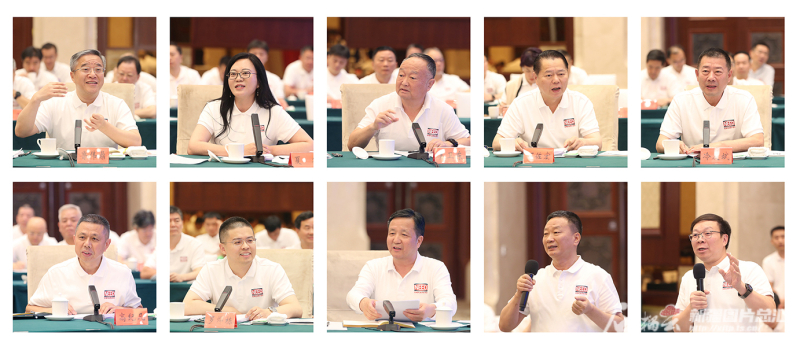 新时代民营企业家与自治区座谈交流共商合作 新时代民营企业家与自治区座谈交流共商合作