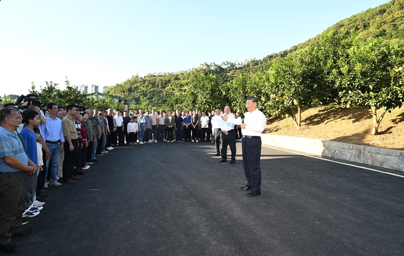 习近平在广东考察时强调：深入学习宣传贯彻党的二十届四中全会精神
以全面深化改革开放推动高质量发展